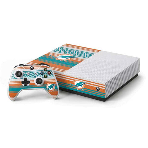 NFL Miami Dolphins Trailblazer Xbox One S All-Digital Edition Bundle Skin