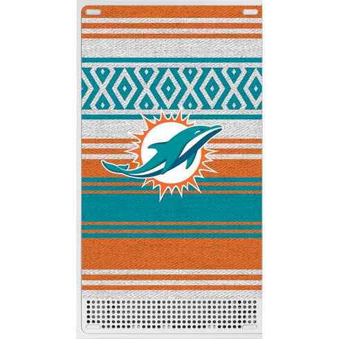 NFL Miami Dolphins Trailblazer Xbox Series S Console Skin
