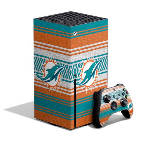 NFL Miami Dolphins Trailblazer Xbox Series X Bundle Skin