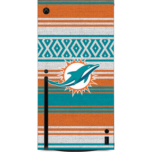 NFL Miami Dolphins Trailblazer Xbox Series X Console Skin
