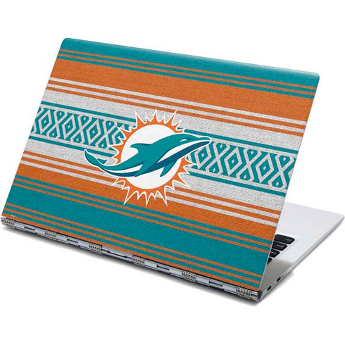 NFL Miami Dolphins Trailblazer Yoga 910 2-in-1 14in Touch-Screen Skin