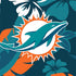 NFL Miami Dolphins Tropical Print Nintendo 2DS XL (2017) Skin