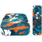 NFL Miami Dolphins Tropical Print Apple TV Skin