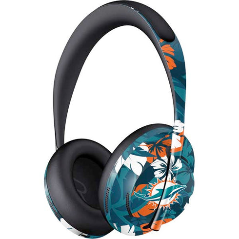 NFL Miami Dolphins Tropical Print Bose Noise Cancelling Headphones 700 Skin