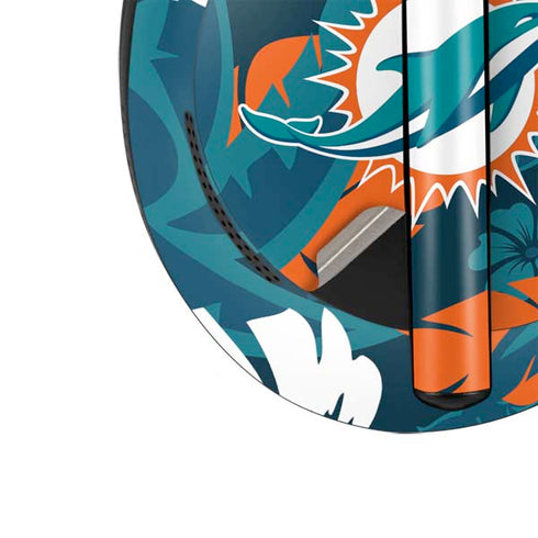 NFL Miami Dolphins Tropical Print Bose Noise Cancelling Headphones 700 Skin