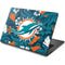 NFL Miami Dolphins Tropical Print Dell Chromebook Skin