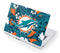 NFL Miami Dolphins Tropical Print Acer Chromebook Skin