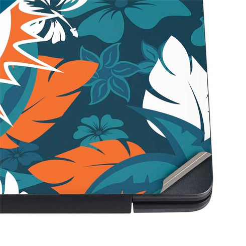NFL Miami Dolphins Tropical Print Dell Vostro Skin