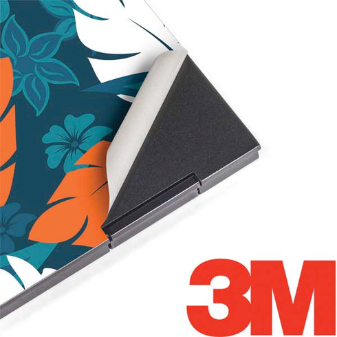 NFL Miami Dolphins Tropical Print HP Envy Skin