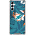 NFL Miami Dolphins Tropical Print Galaxy A15 5G Clear Case