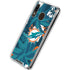 NFL Miami Dolphins Tropical Print Galaxy A30 Clear Case