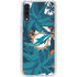NFL Miami Dolphins Tropical Print Galaxy A50 Clear Case