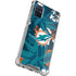 NFL Miami Dolphins Tropical Print Galaxy A51 5G Clear Case