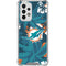 NFL Miami Dolphins Tropical Print Galaxy A53 5G Clear Case