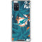 NFL Miami Dolphins Tropical Print Galaxy A71 5G Clear Case