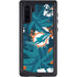 NFL Miami Dolphins Tropical Print Galaxy Note 10 Waterproof Case