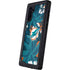 NFL Miami Dolphins Tropical Print Galaxy Note 10 Waterproof Case