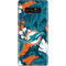 NFL Miami Dolphins Tropical Print Galaxy Note 8 Skin