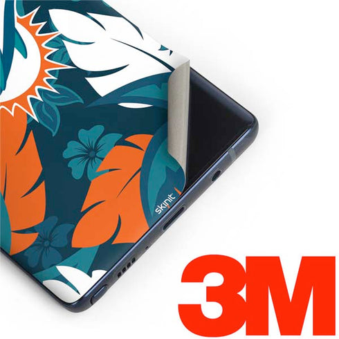 NFL Miami Dolphins Tropical Print Galaxy Note 9 Skin