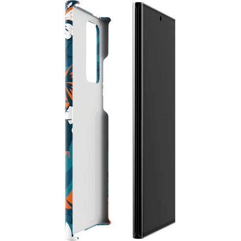 NFL Miami Dolphins Tropical Print Galaxy Note20 Ultra 5G Lite Case
