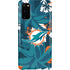 NFL Miami Dolphins Tropical Print Galaxy S20 Lite Case