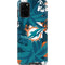 NFL Miami Dolphins Tropical Print Galaxy S20 Plus Pro Case