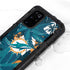 NFL Miami Dolphins Tropical Print Galaxy S20 Plus Waterproof Case