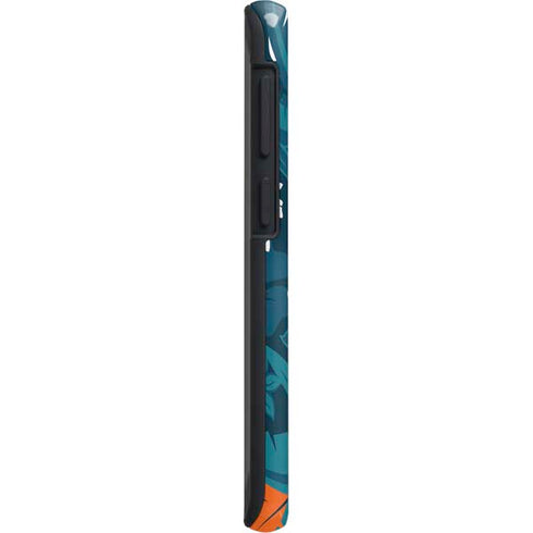 NFL Miami Dolphins Tropical Print Galaxy S20 Pro Case