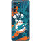 NFL Miami Dolphins Tropical Print Galaxy S20 Ultra 5G Skin
