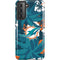 NFL Miami Dolphins Tropical Print Galaxy S21 5G Pro Case