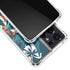 NFL Miami Dolphins Tropical Print Galaxy S21 Ultra 5G Clear Case