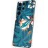 NFL Miami Dolphins Tropical Print Galaxy S21 Ultra 5G Skin