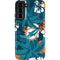 NFL Miami Dolphins Tropical Print Galaxy S22 Plus Pro Case