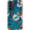 NFL Miami Dolphins Tropical Print Galaxy S23 Plus Pro Case
