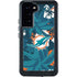 NFL Miami Dolphins Tropical Print Galaxy S23 Plus Waterproof Case