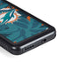 NFL Miami Dolphins Tropical Print Galaxy S23 Plus Waterproof Case