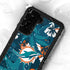 NFL Miami Dolphins Tropical Print Galaxy S23 Waterproof Case