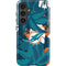 NFL Miami Dolphins Tropical Print Galaxy S24 Impact Case