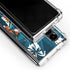 NFL Miami Dolphins Tropical Print Galaxy Z Fold4 5G Clear Case