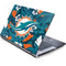 NFL Miami Dolphins Tropical Print Generic Laptop Skin
