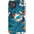 NFL Miami Dolphins Tropical Print iPhone 11 Impact Case
