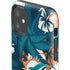 NFL Miami Dolphins Tropical Print iPhone 11 Impact Case