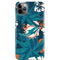NFL Miami Dolphins Tropical Print iPhone 11 Pro Max Lite Case