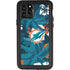 NFL Miami Dolphins Tropical Print iPhone 11 Pro Waterproof Case