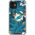 NFL Miami Dolphins Tropical Print iPhone 12 Clear Case