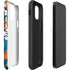 NFL Miami Dolphins Tropical Print iPhone 12 Impact Case