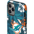 NFL Miami Dolphins Tropical Print iPhone 12 Pro Impact Case