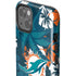 NFL Miami Dolphins Tropical Print iPhone 13 Impact Case