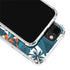NFL Miami Dolphins Tropical Print iPhone 13 Mini Clear Case