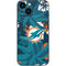 NFL Miami Dolphins Tropical Print iPhone 13 Mini Skin
